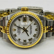 ROLEX OYSTER DATEJUST AUTOMATIC LADY'S WATCH REF.79173 BOX & PAPERS