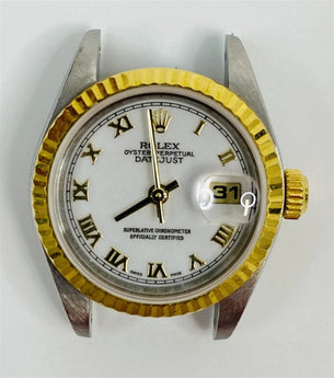 ROLEX OYSTER DATEJUST AUTOMATIC LADY'S WATCH REF.79173 BOX & PAPERS