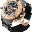 Invicta 50mm Subaqua Noma III Gray Anatomic Chronograph Rose Gold Bezel Watch