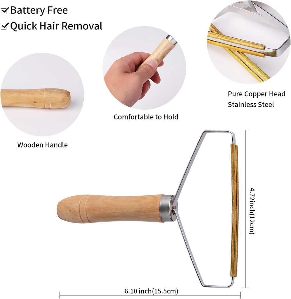 2pcs Pet Hair Remover,Portable Lint Removers,Reusable Remover Brush