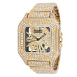 NEW Montres Prestige Lucent X Invicta Men's 42mm Crystal Gold/Silver Tone Watch