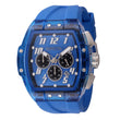 Invicta Men Watch S1 Rally Anatomic 47mm Quartz Chronograph Blue Silicone Strap