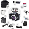 Kodak PIXPRO AZ421 Digital Camera (Black) Withcase,Memory,ExtraBattery,Tripod