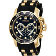 Invicta 6981 Pro Diver Black Dial Black Silicone Strap Chronograph Men's Watch