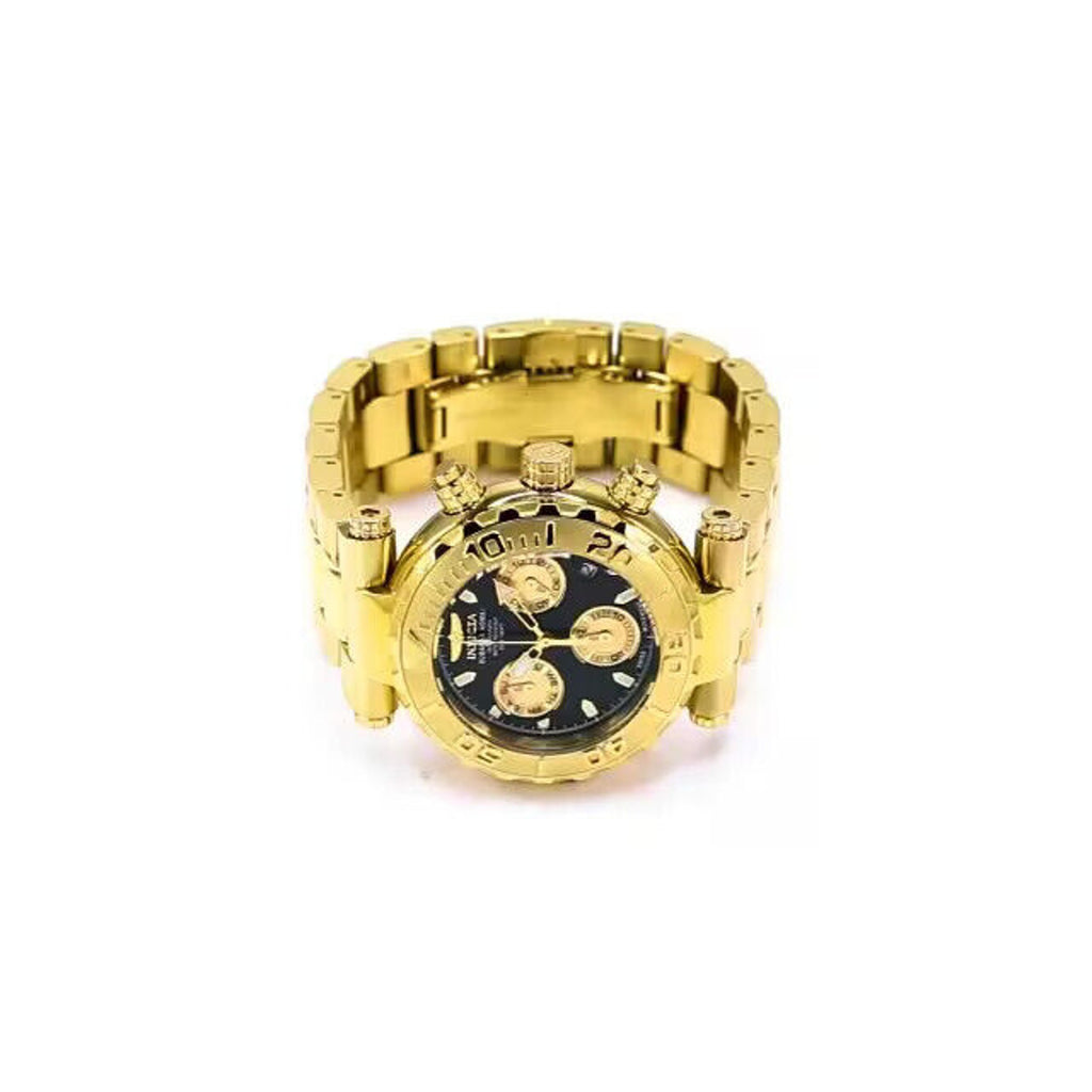 Invicta Subaqua Swiss Ronda Z60 Caliber 47mm Gold Bezel mens  display picture 3