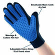 Deshedding Brush Massage Hair Fur Removal Tool Gentle Pet Dog Cat Grooming Glove