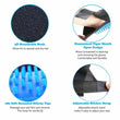 Deshedding Brush Massage Hair Fur Removal Tool Gentle Pet Dog Cat Grooming Glove
