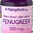 2 Bottles Fenugreek 1220mg Moms Mothers Natural Breast Milk Herbal Supplement