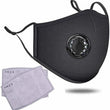 Reusable Cotton Mouth Cover Washable Cloth Face Mask 2 PM 2.5 Carbon Filters