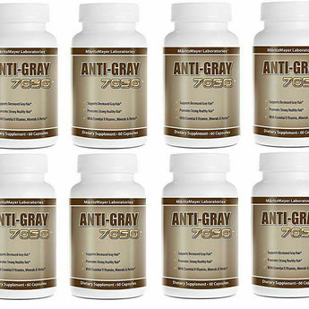 12 Packs Anti Gray Hair Saw Palmetto Catalase Max Strength Dietary Supplement