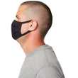 5 Pack - Black 93.7% Cotton Face Mask Reusable Protective Cover Facemask USA