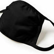 5 Pack - Black 93.7% Cotton Face Mask Reusable Protective Cover Facemask USA