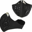Reusable Outdoor Air Purifying Mouth Face Cover Haze Fog Face Mask with Filter