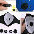 Reusable Outdoor Air Purifying Mouth Face Cover Haze Fog Face Mask with Filter