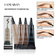 Eyebrow Dye Tint Waterproof Pour Eyebrow Gel Mascara Cream with Brush Kit 10ml