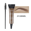 Eyebrow Dye Tint Waterproof Pour Eyebrow Gel Mascara Cream with Brush Kit 10ml