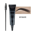Eyebrow Dye Tint Waterproof Pour Eyebrow Gel Mascara Cream with Brush Kit 10ml