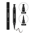 Winged Stamp Pen Long Lasting Waterproof Makeup Cosmetic Liquid Black Eyeliner