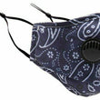 Reusable Mouth Cover Washable Cloth Cotton Face Mask 2 PM 2.5 Carbon Filters