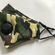 Reusable Mouth Cover Washable Cloth Cotton Face Mask 2 PM 2.5 Carbon Filters