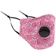 Reusable Mouth Cover Washable Cloth Cotton Face Mask 2 PM 2.5 Carbon Filters