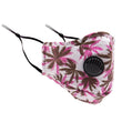 Reusable Mouth Cover Washable Cloth Cotton Face Mask 2 PM 2.5 Carbon Filters