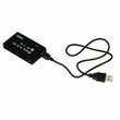 USB 2.0 High-Speed Mini 26-In-1 Black Memory Card Reader for CF XD SD MS SDHC