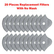 Reusable Face Mask With Active Carbon Filter Breathing Valves Cycling Mesh