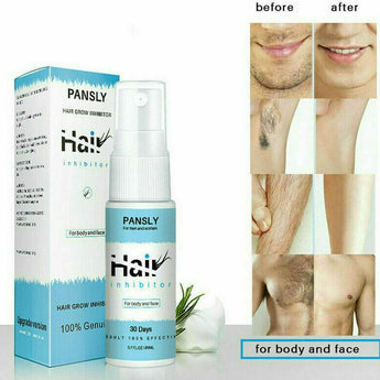 2 Pack Pansly Herbal Gentle Hair Spray Permanent Hair Growth Inhibitor