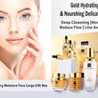 SENANA 24K Gold Skin Care Set 9 Pcs  Moisturizing, Pore-Shrinking, Oil Control