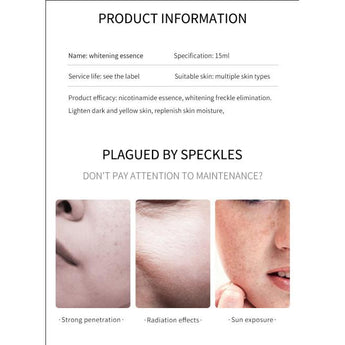 Whitening Face Serum Anti-Aging Anti Wrinkle Remove Freckle Firming Nourishing