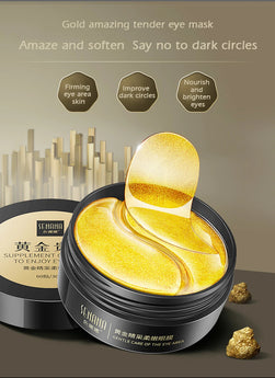 60 PCS Collagen Eye Patches Anti Aging ,Wrinkles Dark Circles Eye Bags Moistrize