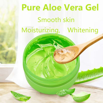Aloe Vera Gel Natural Face Cream Moisturizer Acne Treat Repair Whitening 220ML