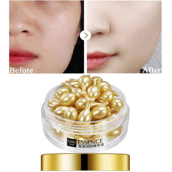 30Pcs Hyaluronic Acid Essence Capsules Serum Anti-aging Acne Freckle Whitening