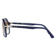 Persol PO3194S - 107451 Sunglasses Blue w/ Clear Gradient Brown Lens 59mm