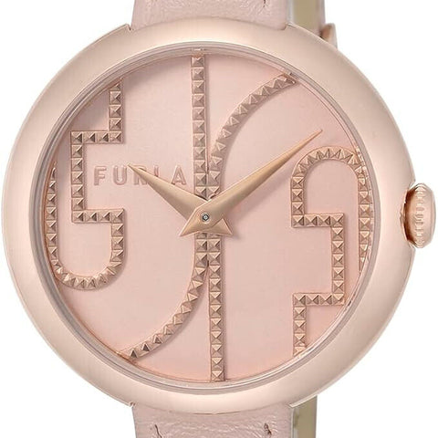 FURLA Cosy Nude Genuine Leather Strap Watch Model: WW00005012L3