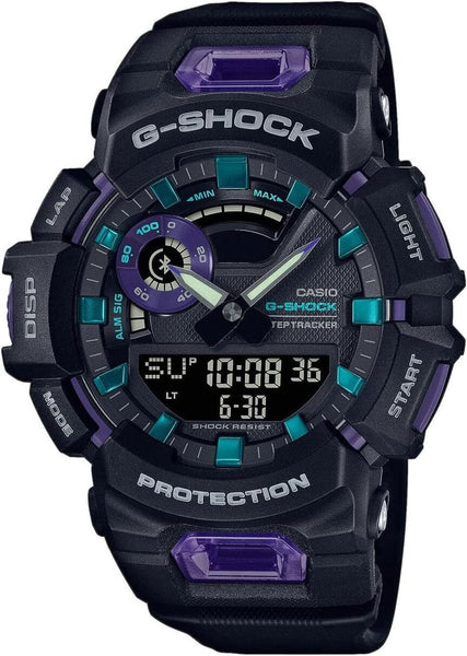 Casio G-Shock G-Squad Addition Smartphone Black Resin Watch GBA900-1A6