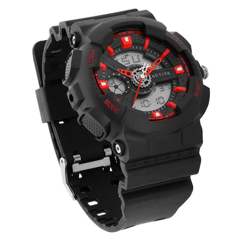 Activa Pixel X Invicta Digital Men's Watch - 50mm. Black (ACW498-001)