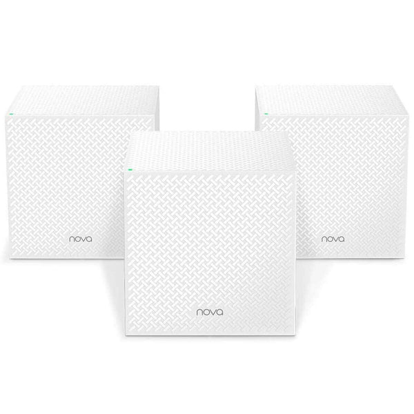 Tenda Nova MW12 Triband AC2100 Mesh WiFi System Wireless Internet Router 6000 Ft