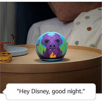 Echo Dot (5th Gen, 2022 release) Designed for kids, with parental controls | Dragon