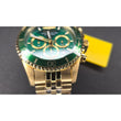 Invicta Pro Diver Titan Men's Luxury Watch Chrono Green Dial - 43mm, Gold