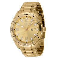 Invicta Men's 44mm PRO DIVER Scuba Chronograph Gold Dial Watch