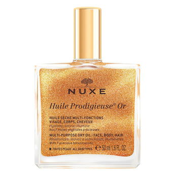 Nuxe Huile Prodigieuse OR Golden Shimmer Oil Face, Body & Hair (50ml / 1.6 floz)