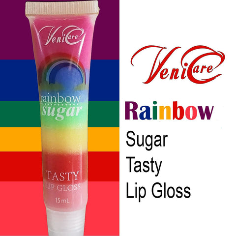 VeniCare Lip Stain Lip Gloss 6 Colors Tattoo Magic Color Peel Off Mask Tint Long-lasting Waterproof with Free rainbowsugar tasty lip gloss VeniCare Hydrating Long-lasting