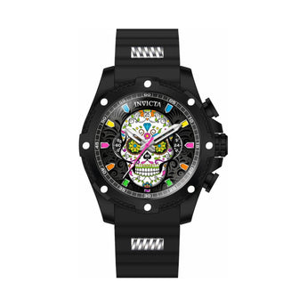 Invicta I-Force Dia De Los Muertos Men's Watch - 50mm, Black, Steel 43751 NEW