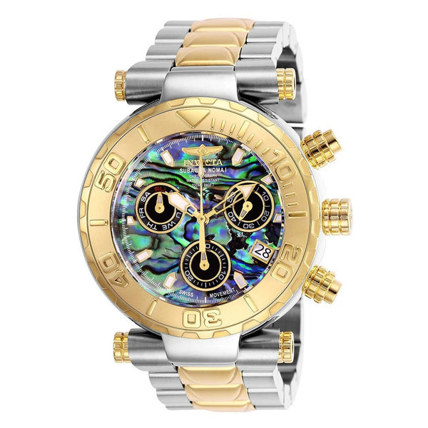 New Invicta Subaqua Swiss Ronda Z60 Caliber Men's Watch w/ Abalone Dial - 47mm