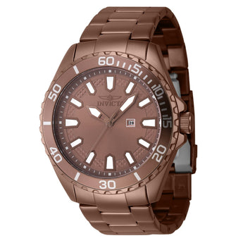 NEW Invicta Men's 46mm Pro Diver Quartz Brown Watch