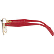 Prada VPR58U EFX-1O1 Female Cat Eye Glasses Frames Grey/Pink 53mm
