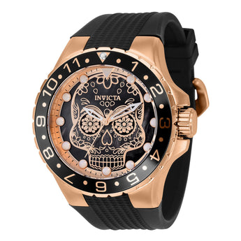 Invicta Aviator Dia De Los Muertos Men's Watch w/ Mother of Pearl Dial - 50mm