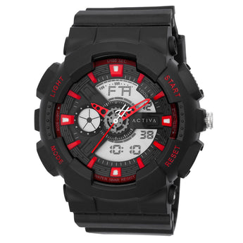 Activa Pixel X Invicta Digital Men's Watch - 50mm. Black (ACW498-001)